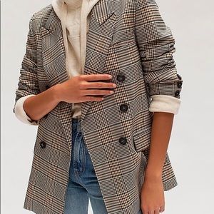 Free people Ashby blazer in sold out color brown combo
